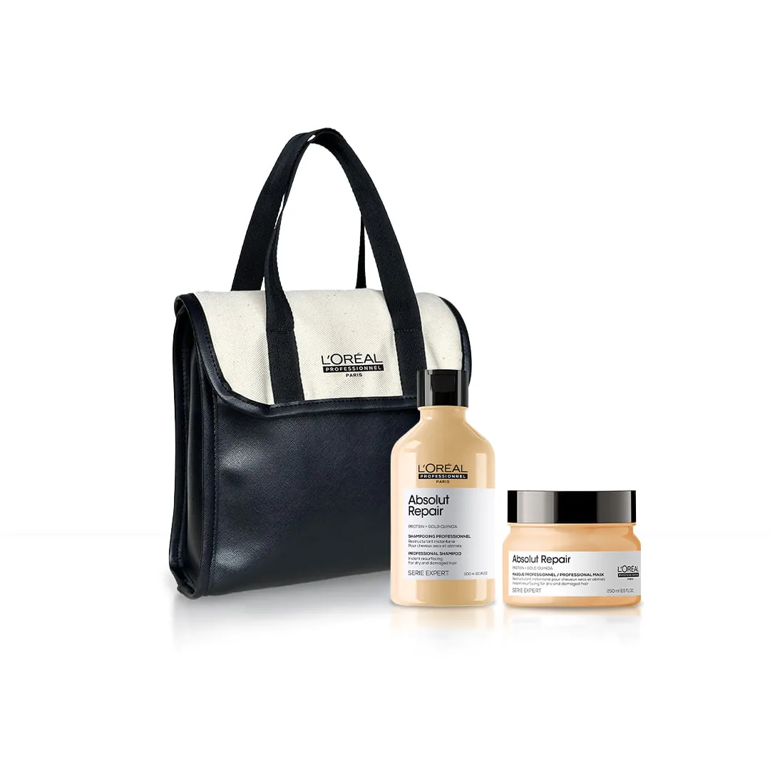 LOREAL Professionnel Kit Absolut Repair + Cosmetiquera