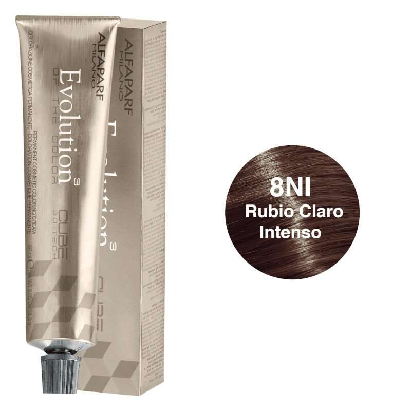 ALFAPARF Evolution Tinte Tono 8NI Rubio Claro Intenso
